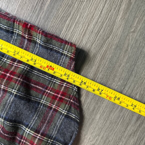 L.L. Bean Men's Scotch Plaid Flannel Shirt - Grey - Picture 5 of 10